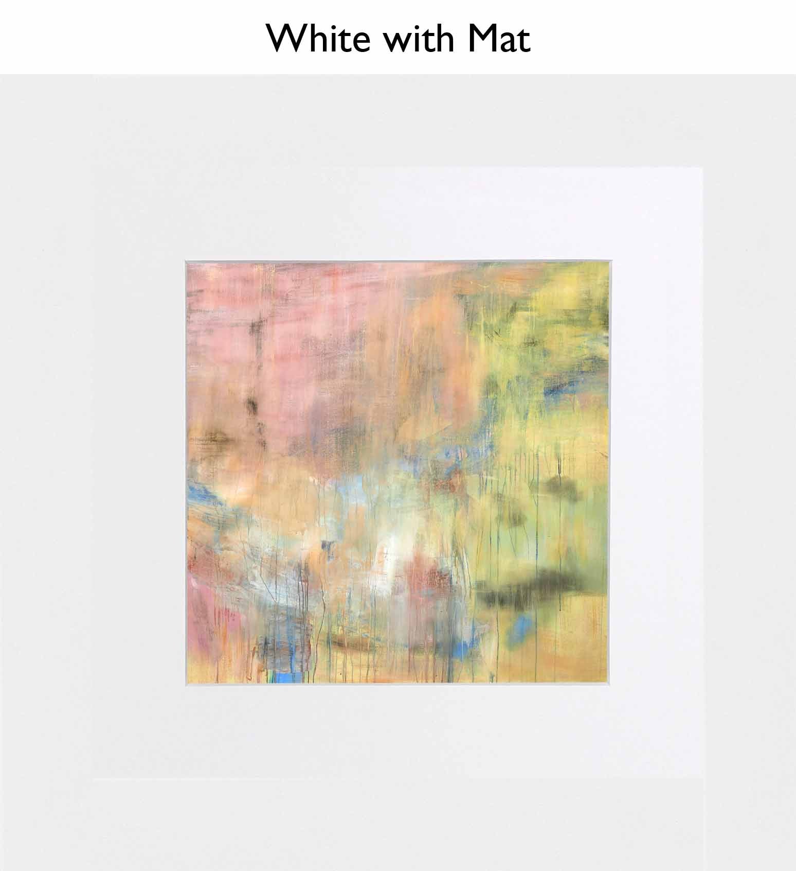 White With Mat