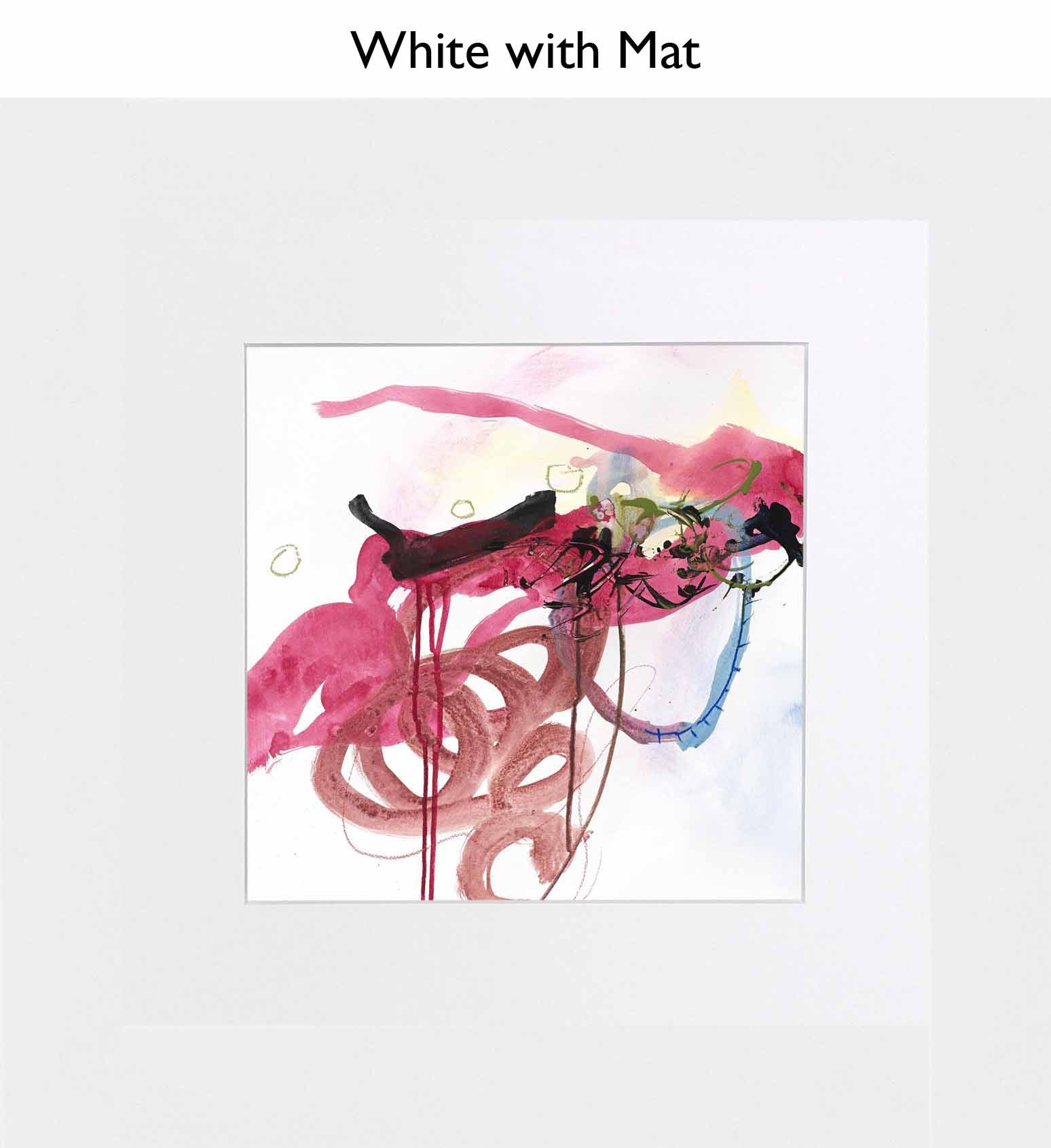 White With Mat