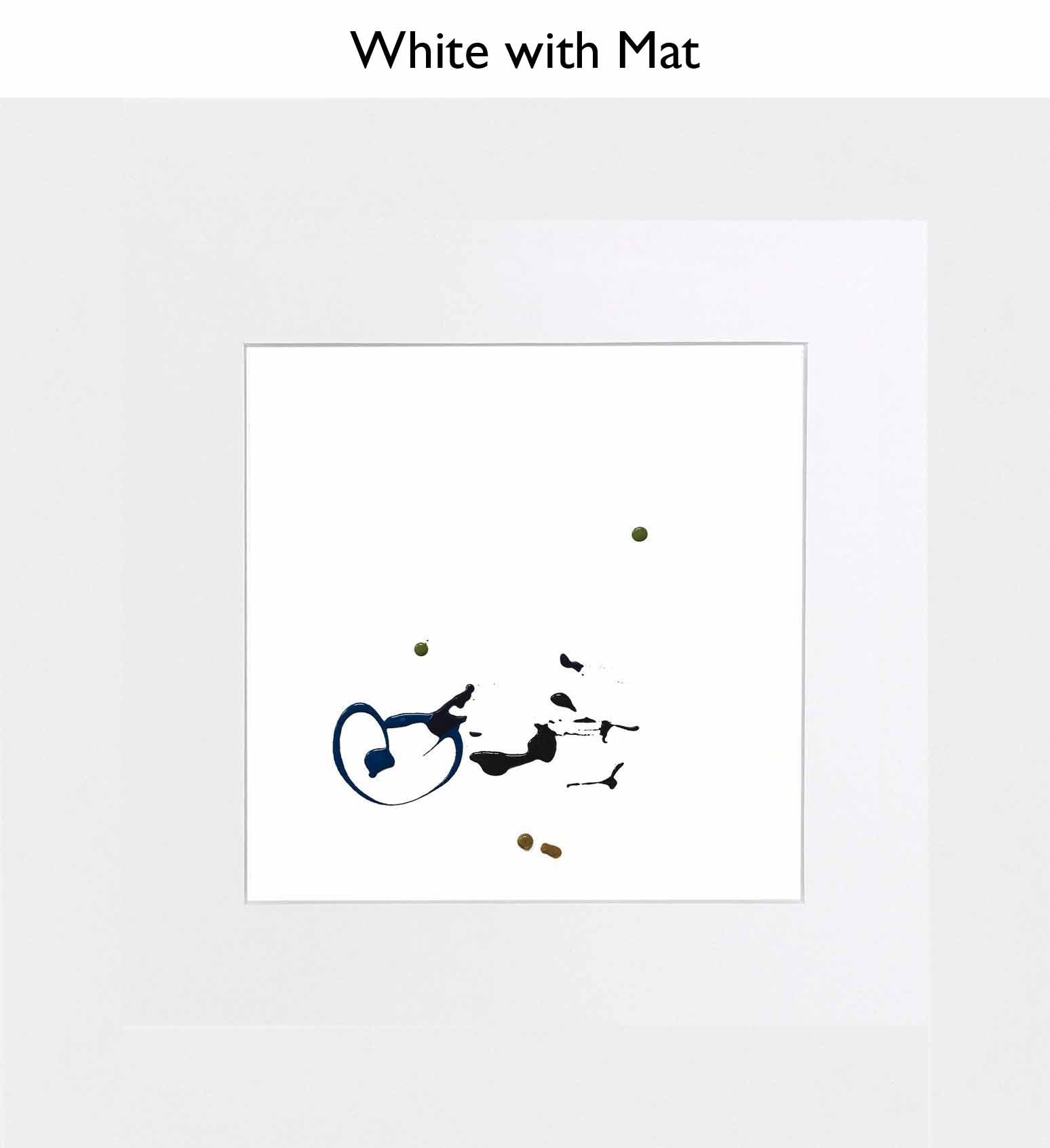 White With Mat