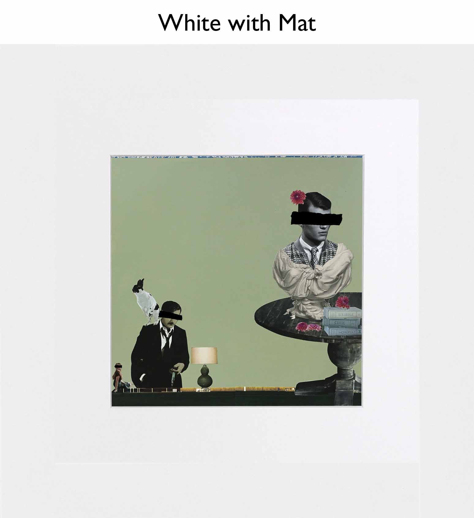 White With Mat