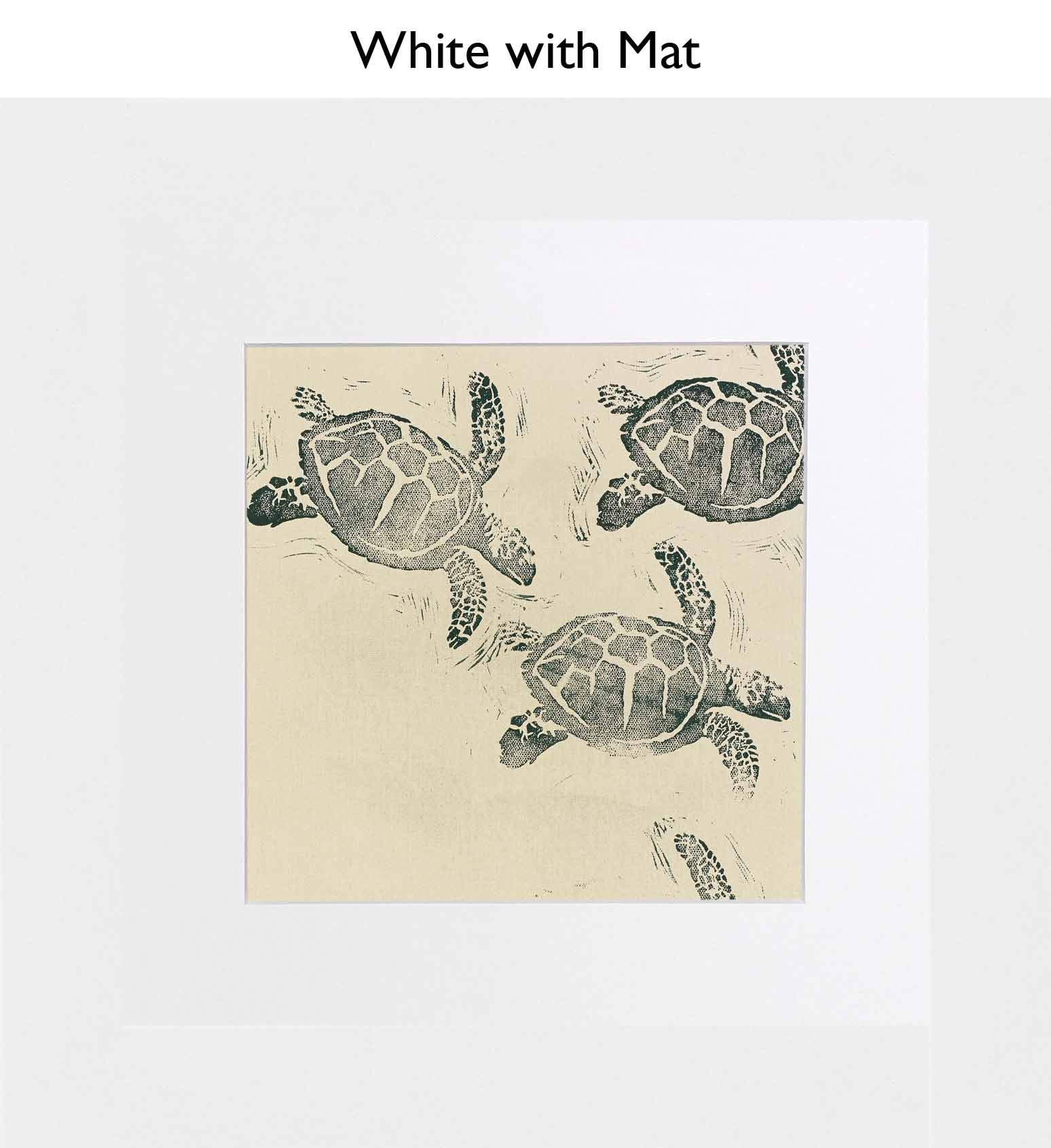 White With Mat