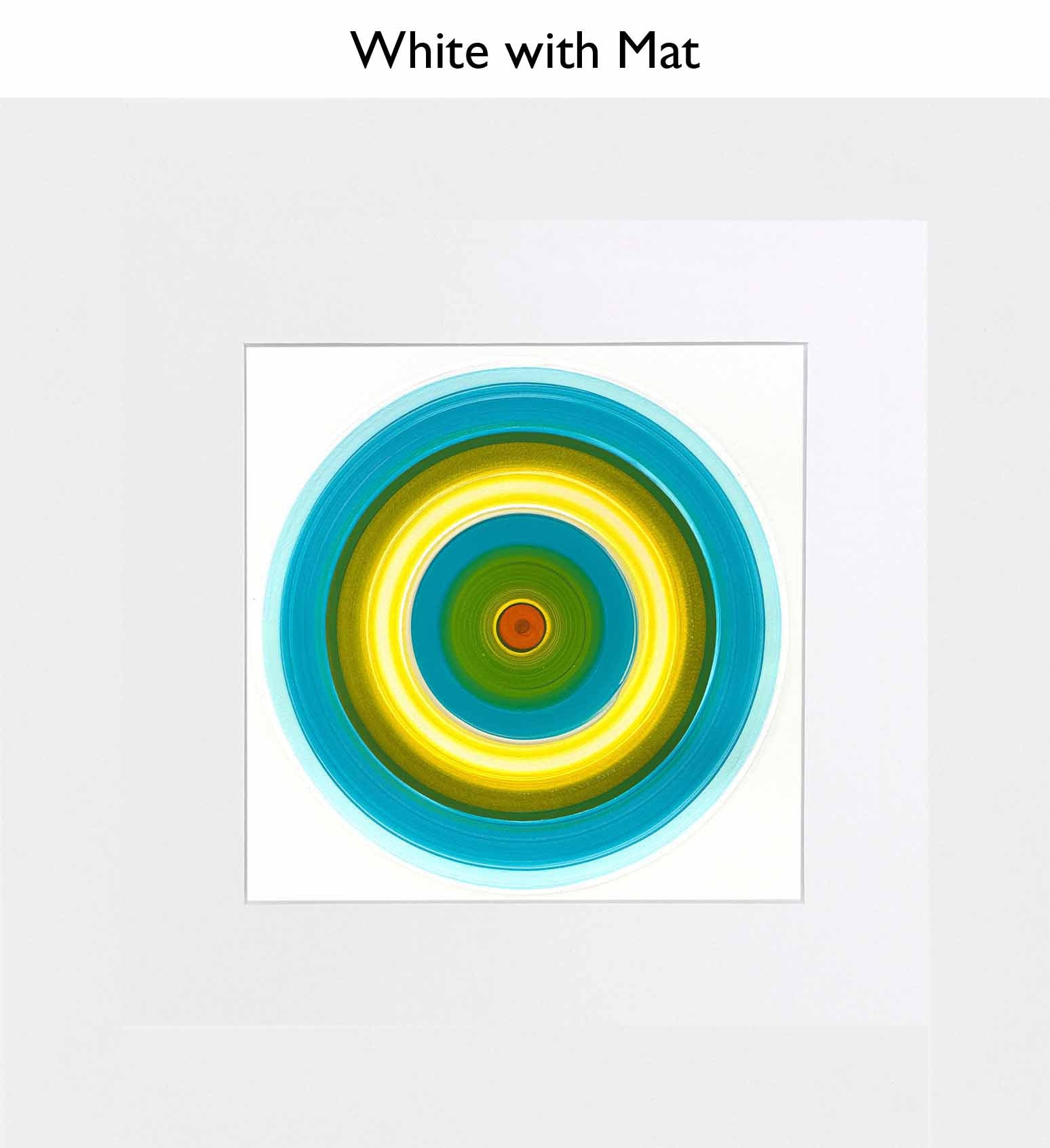 White With Mat