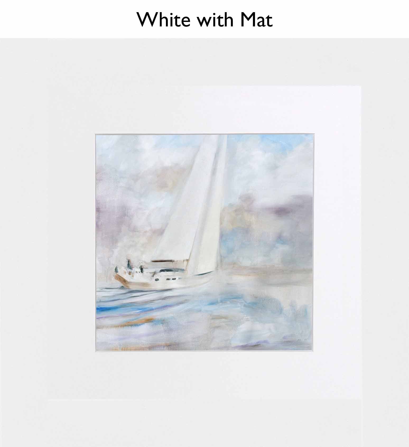White With Mat