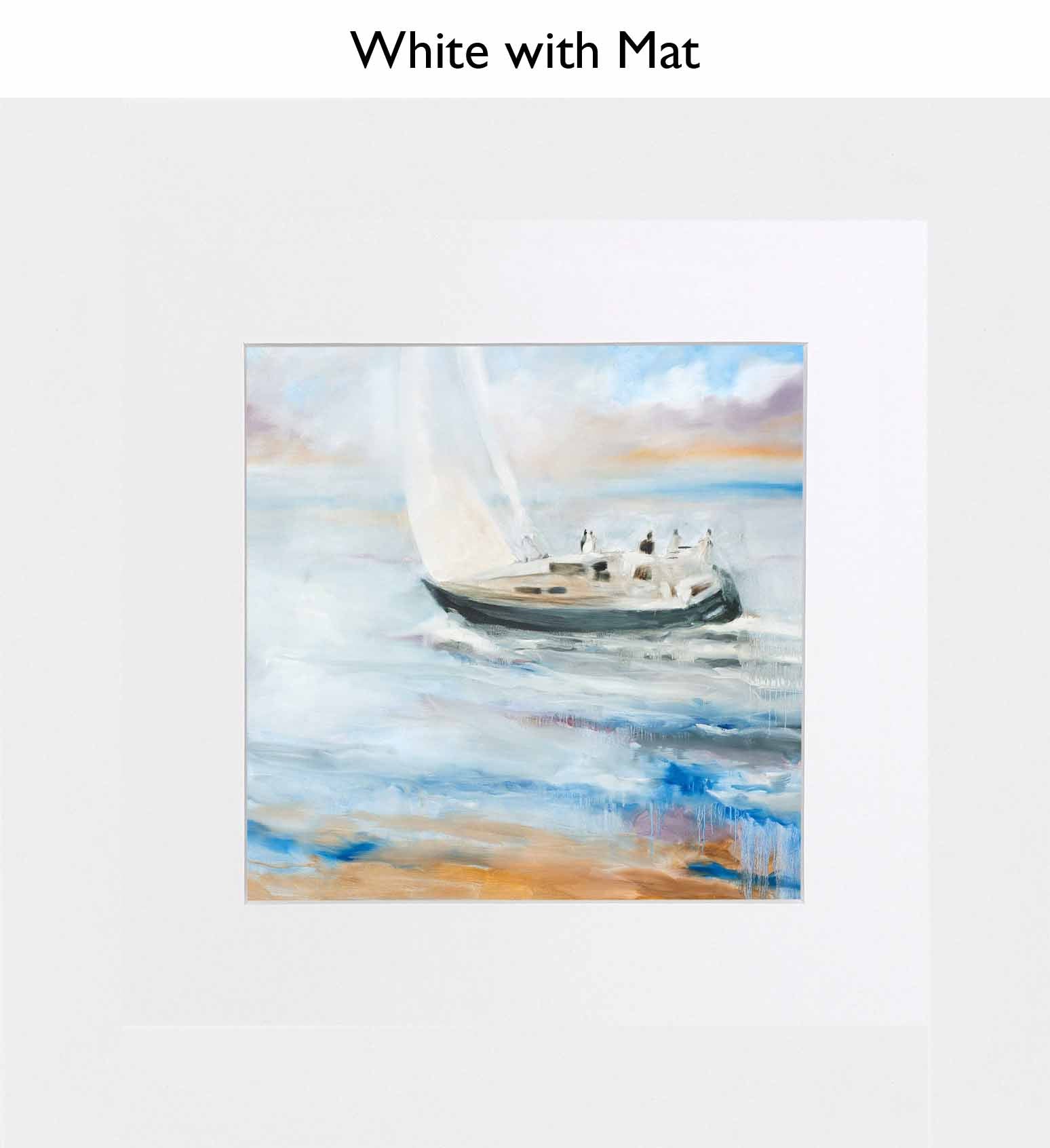 White With Mat