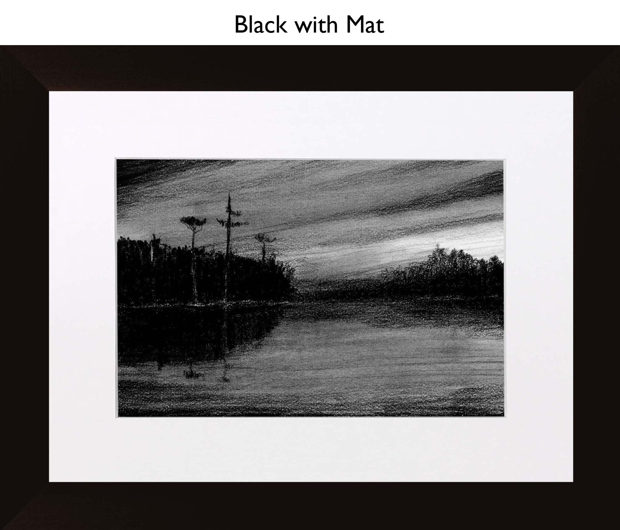 Black With Mat