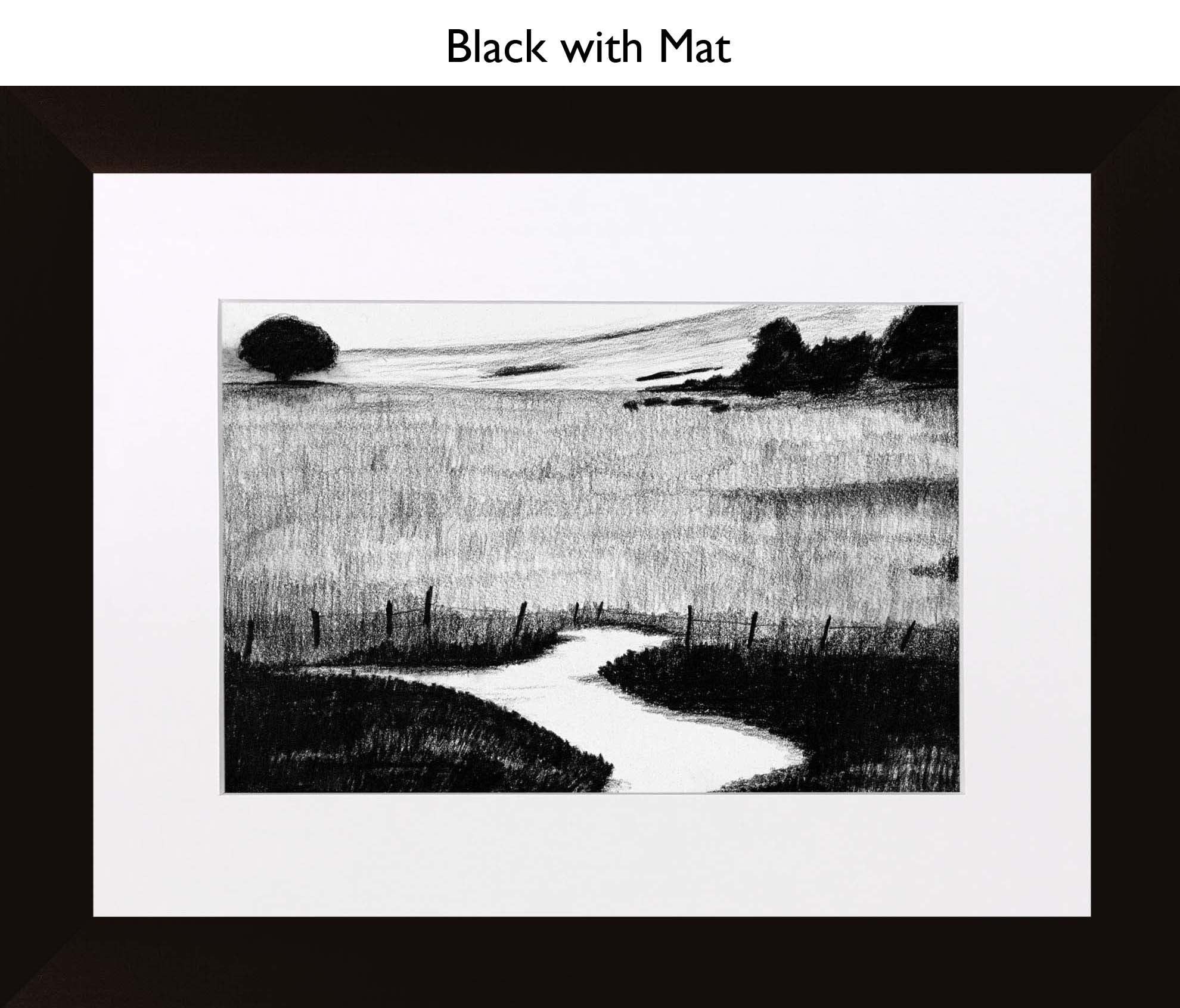Black With Mat