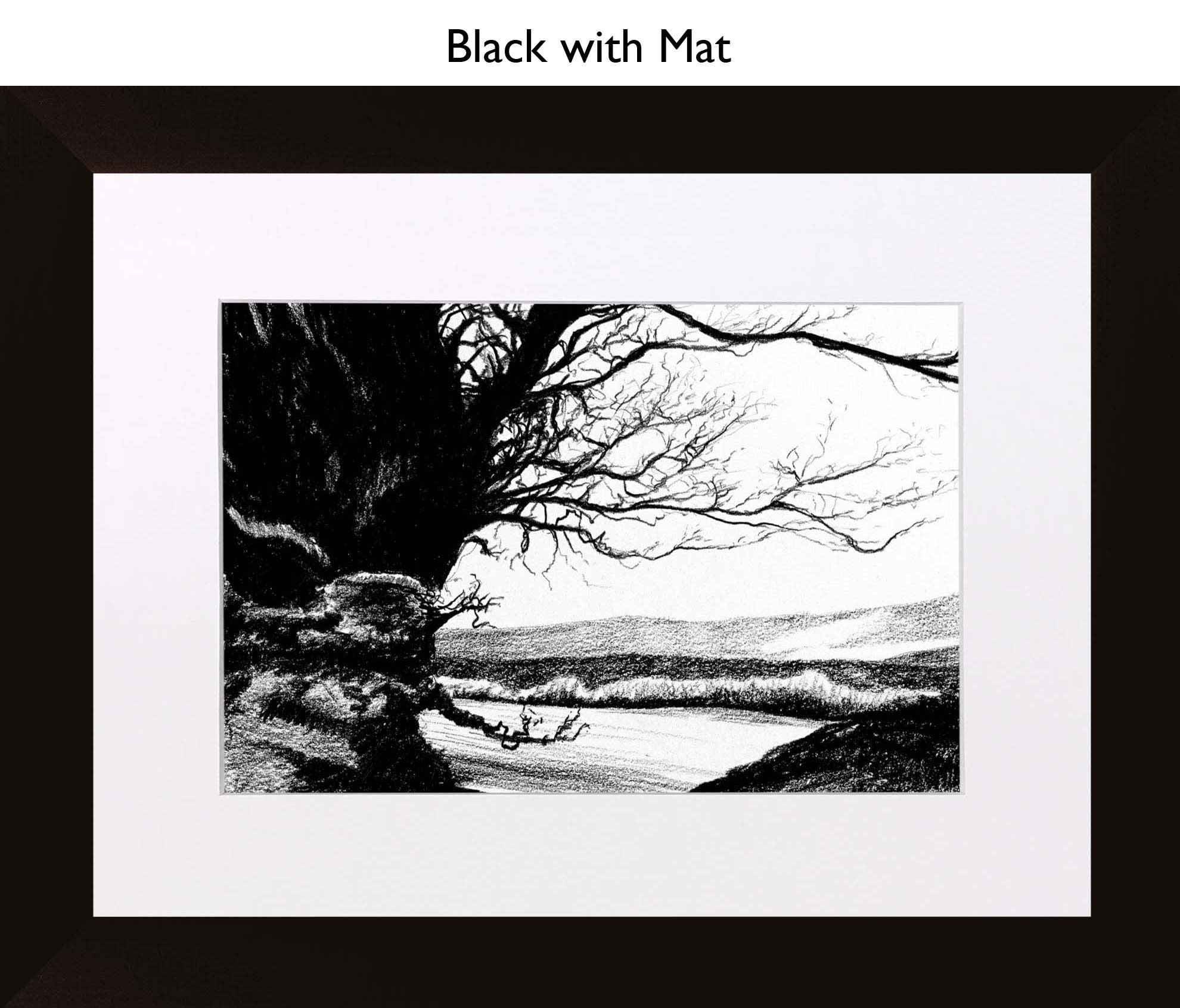 Black With Mat