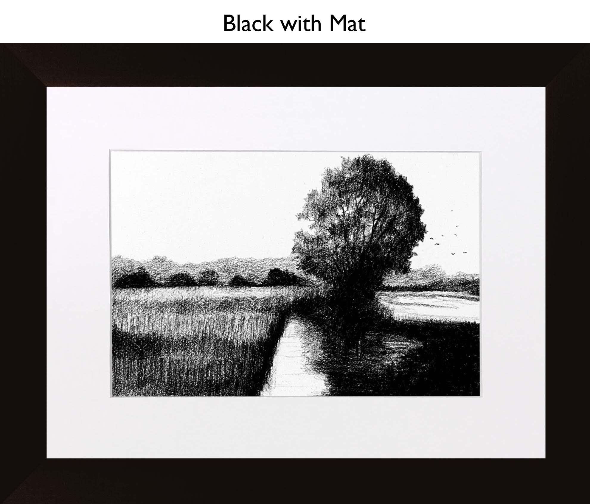 Black With Mat