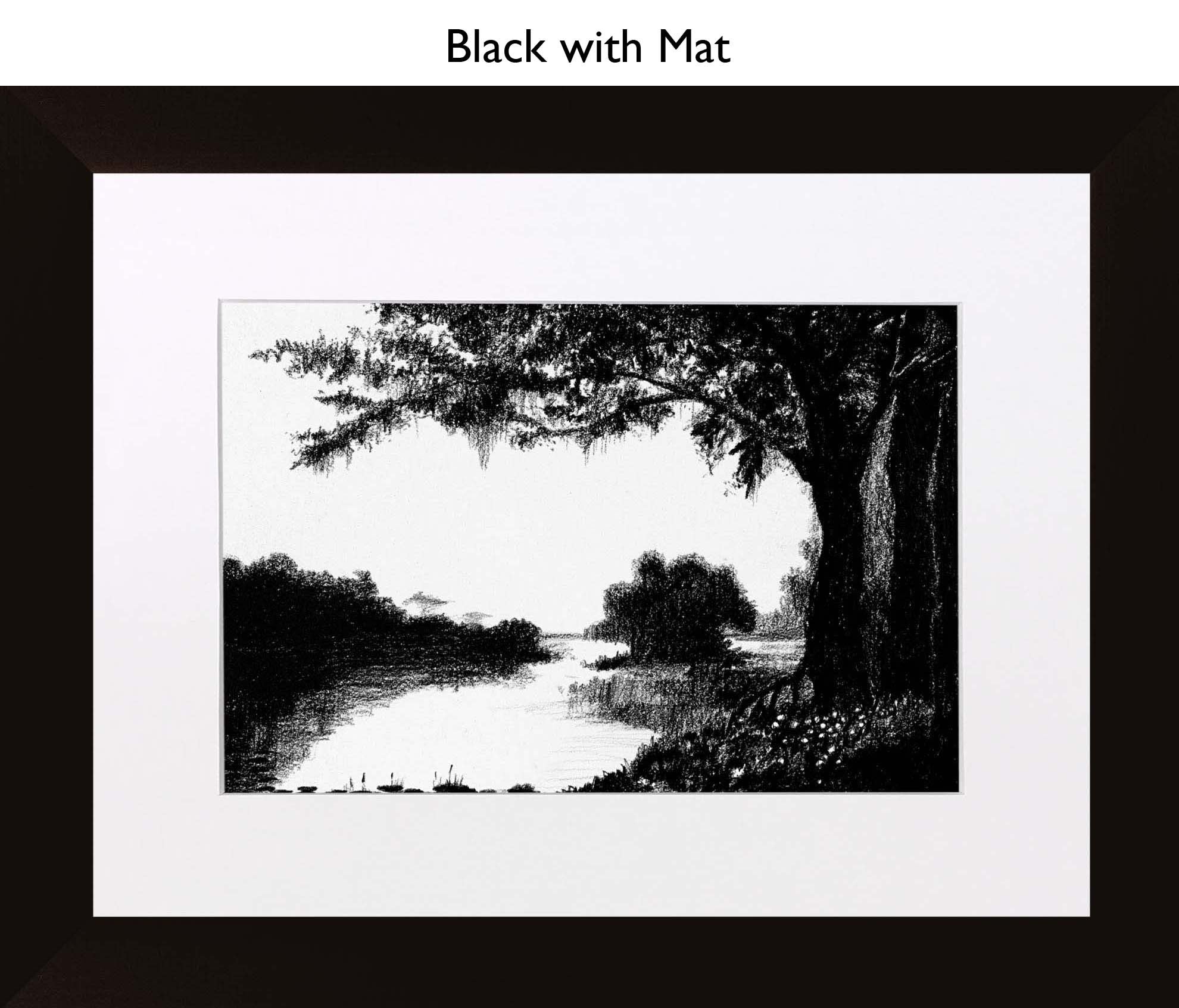 Black With Mat