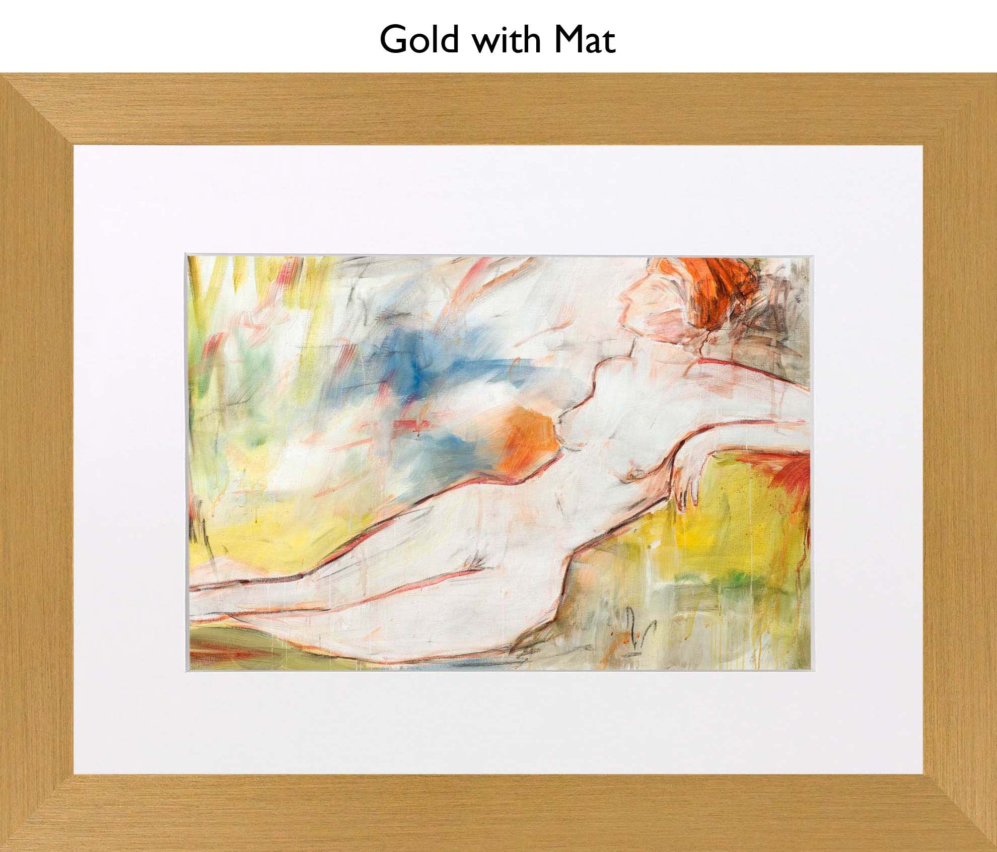 Gold With Mat