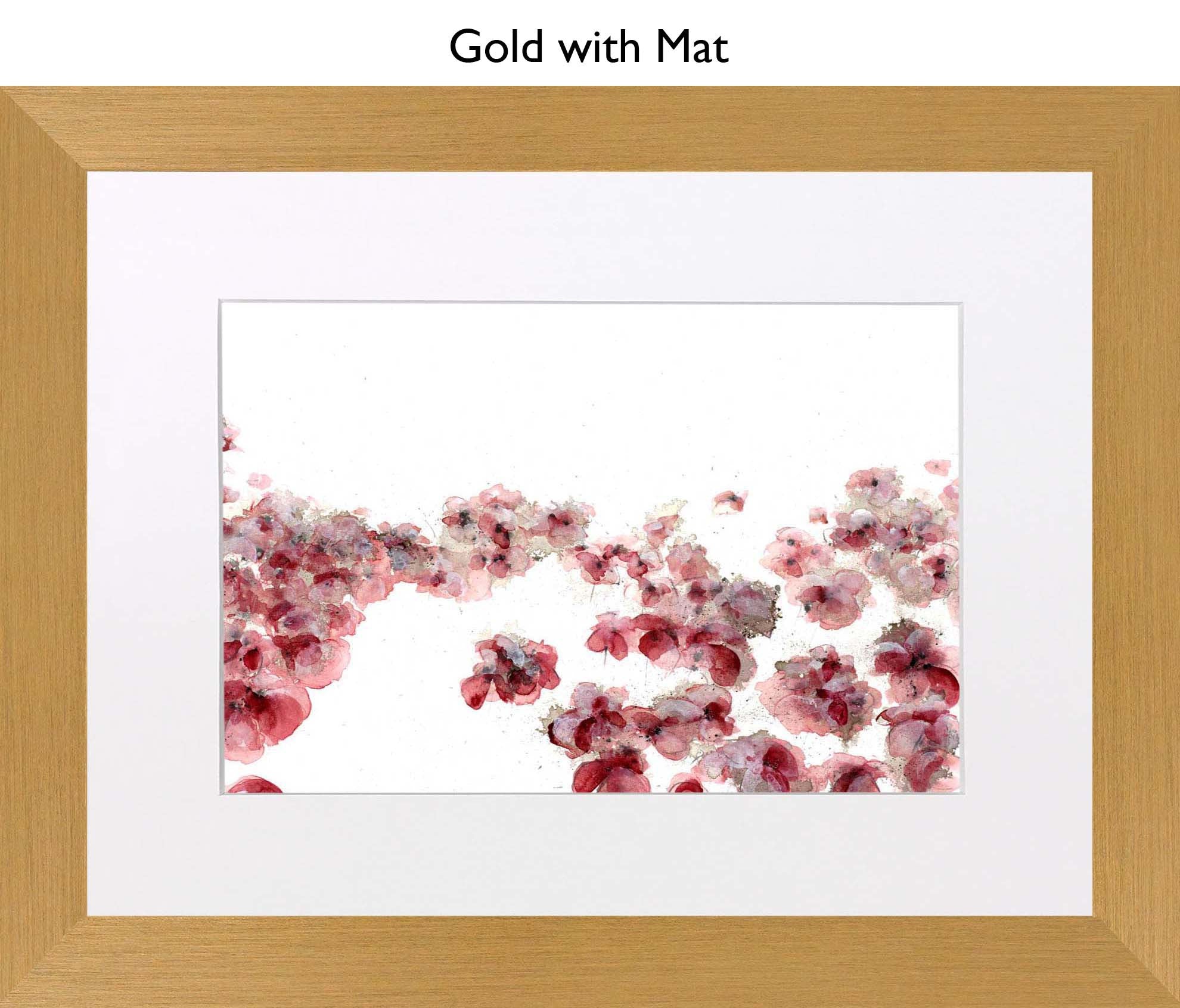 Gold With Mat