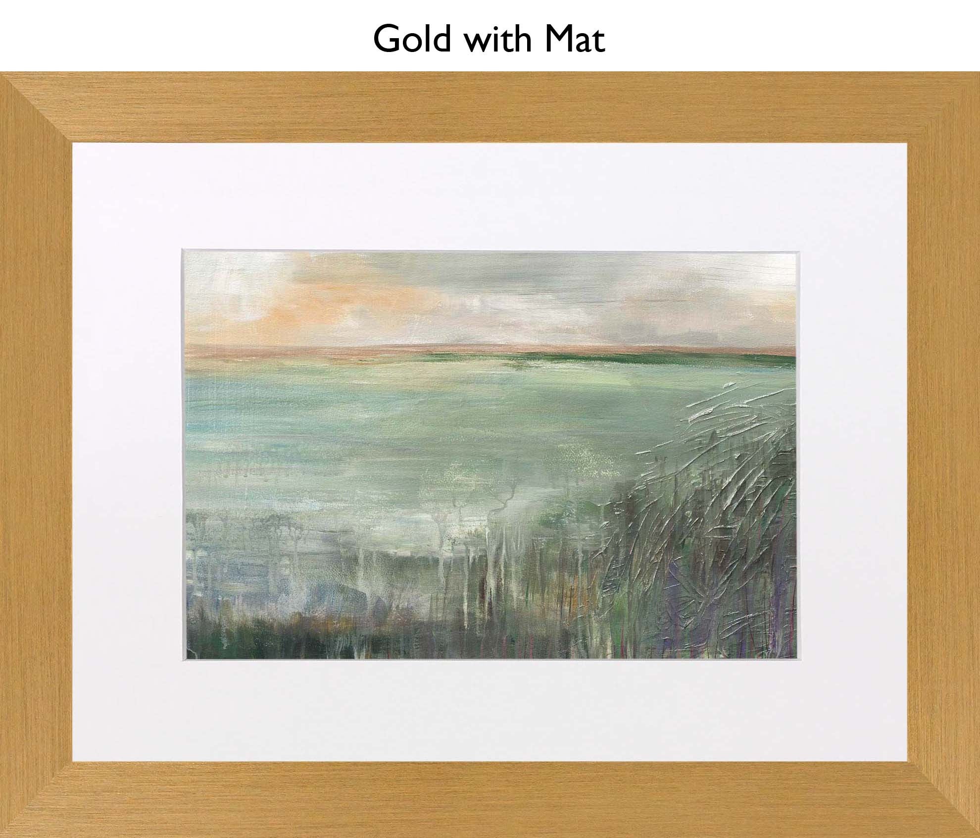 Gold With Mat