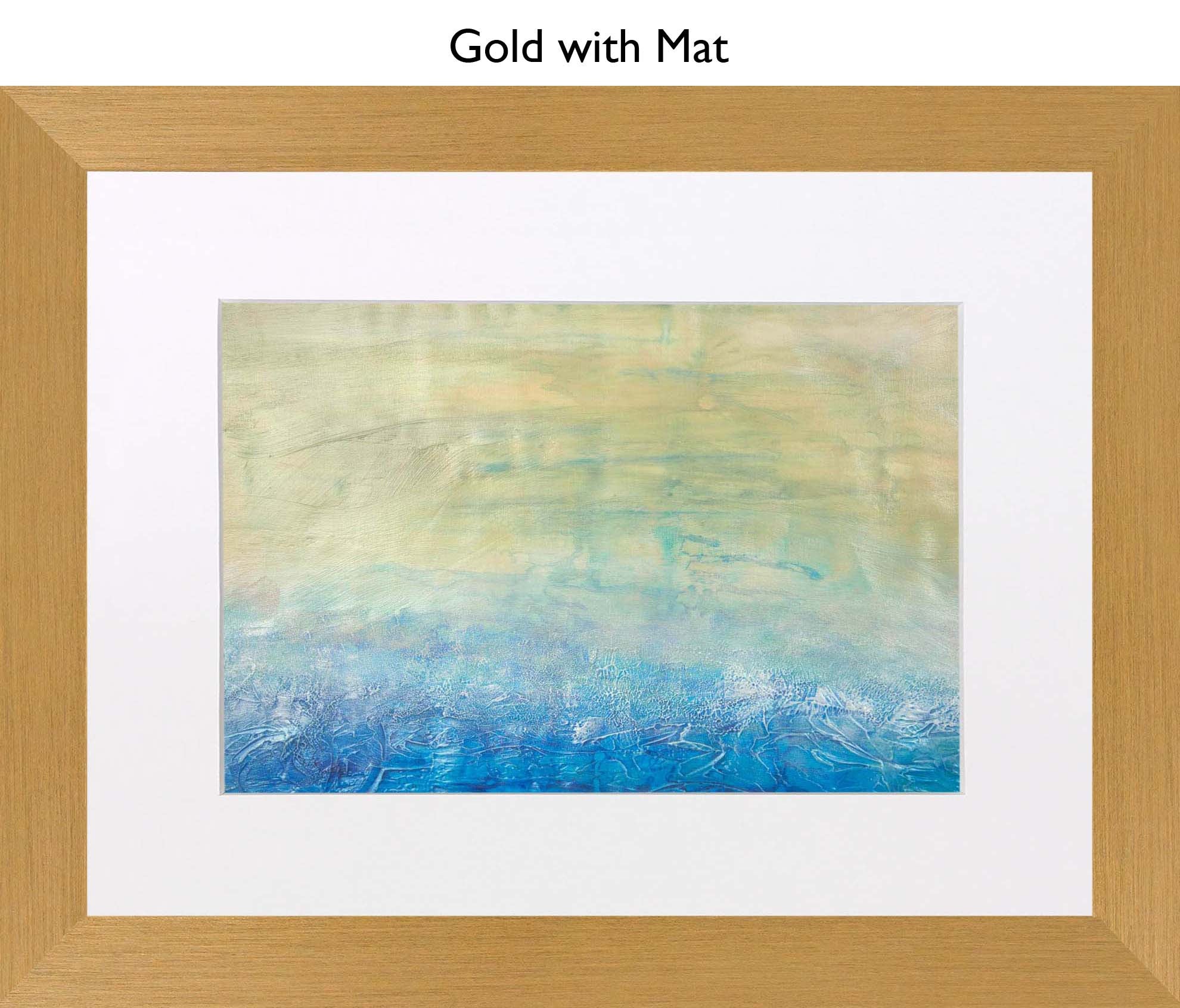 Gold With Mat