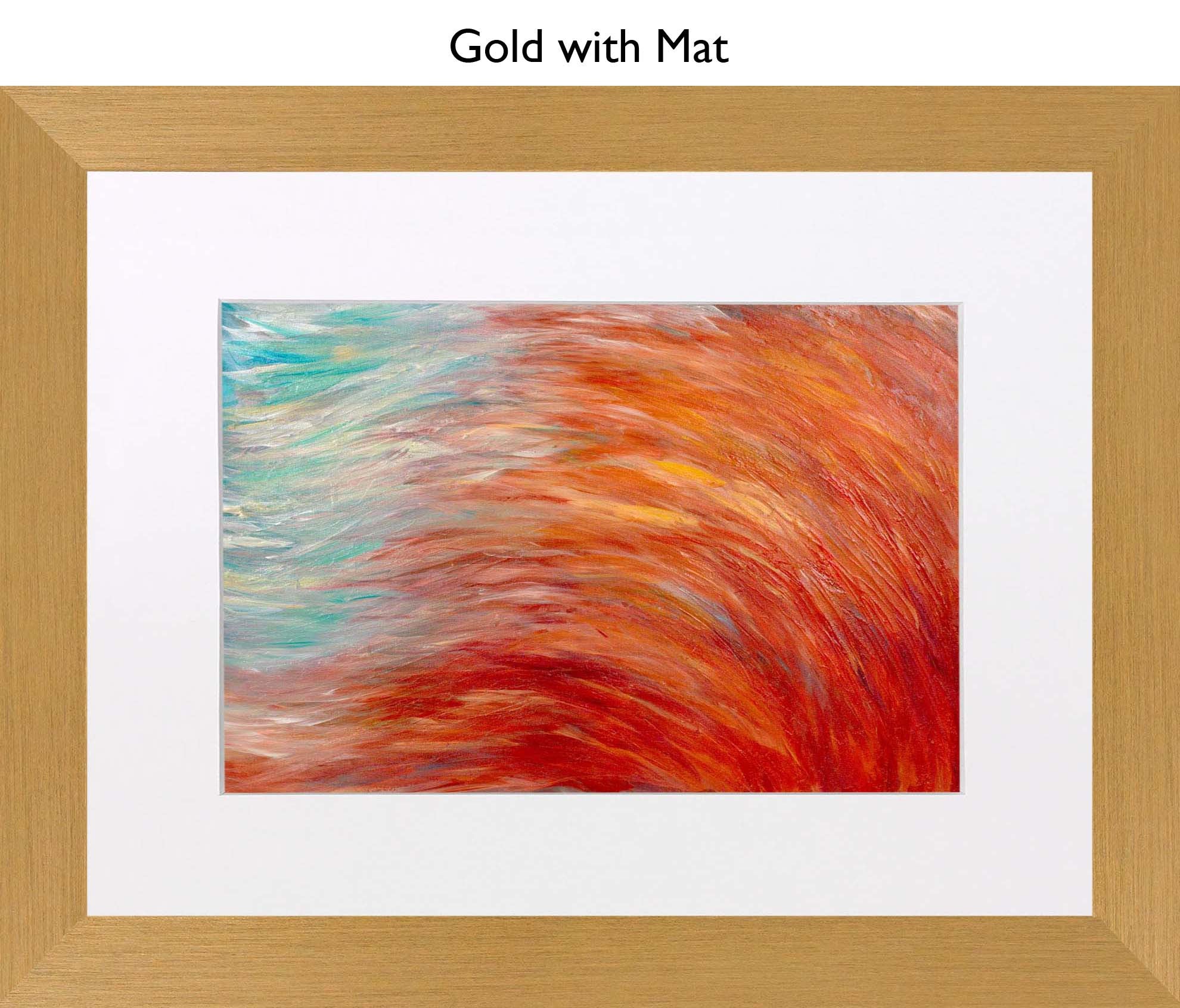 Gold With Mat