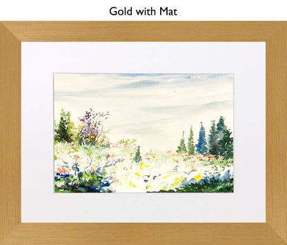 Gold With Mat