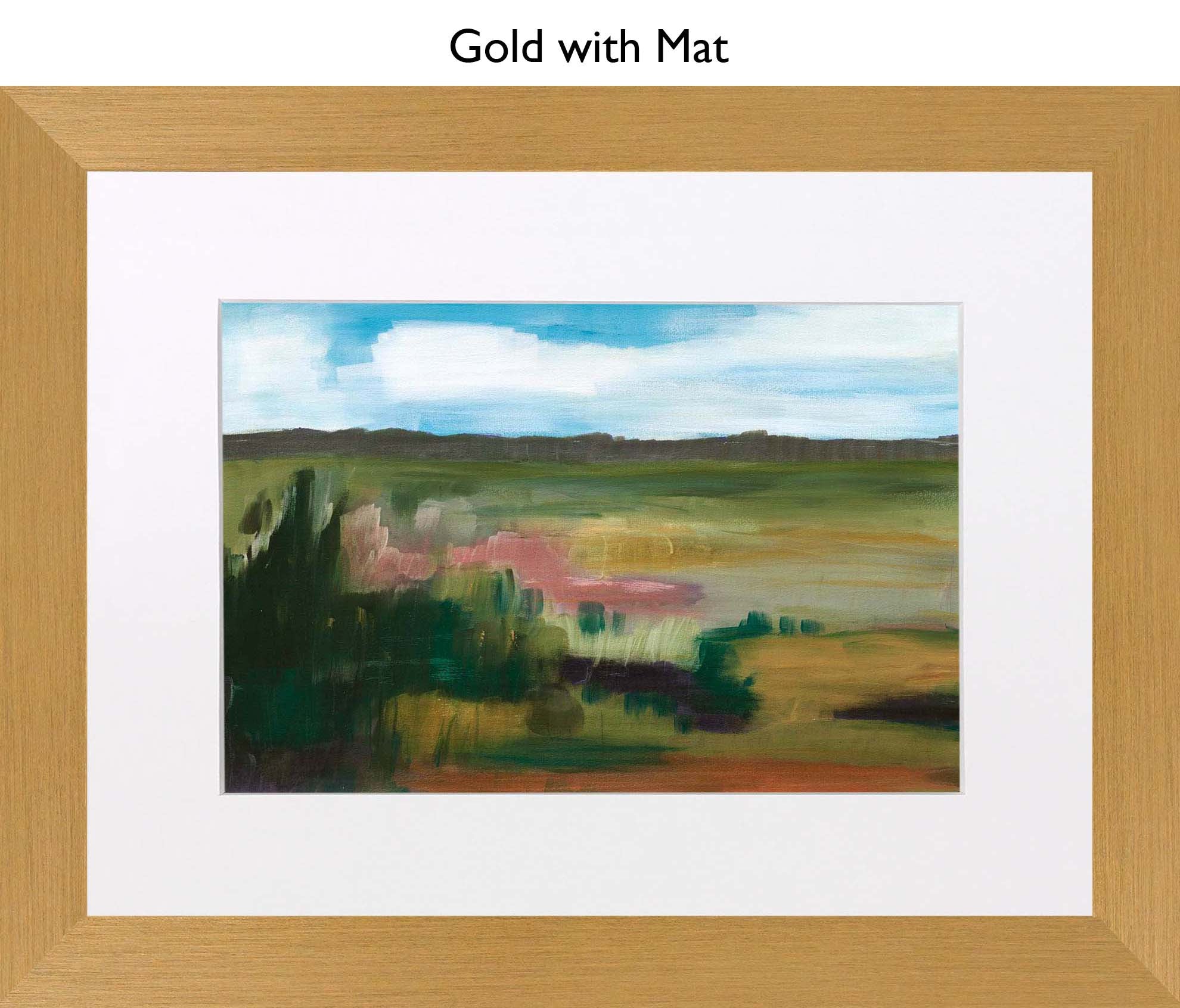 Gold With Mat
