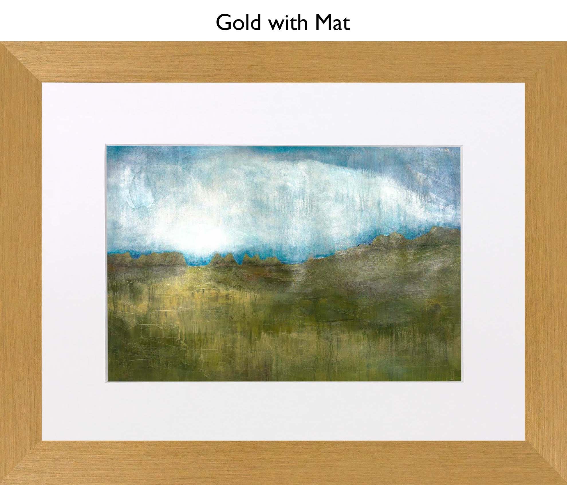 Gold With Mat