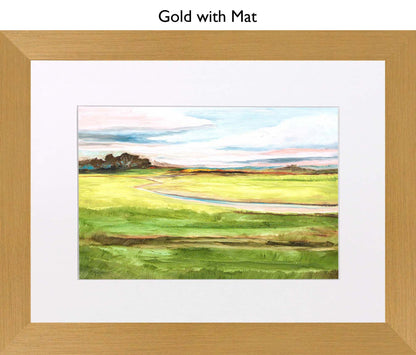 Gold With Mat