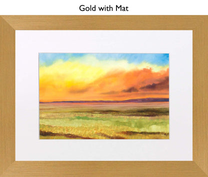 Gold With Mat