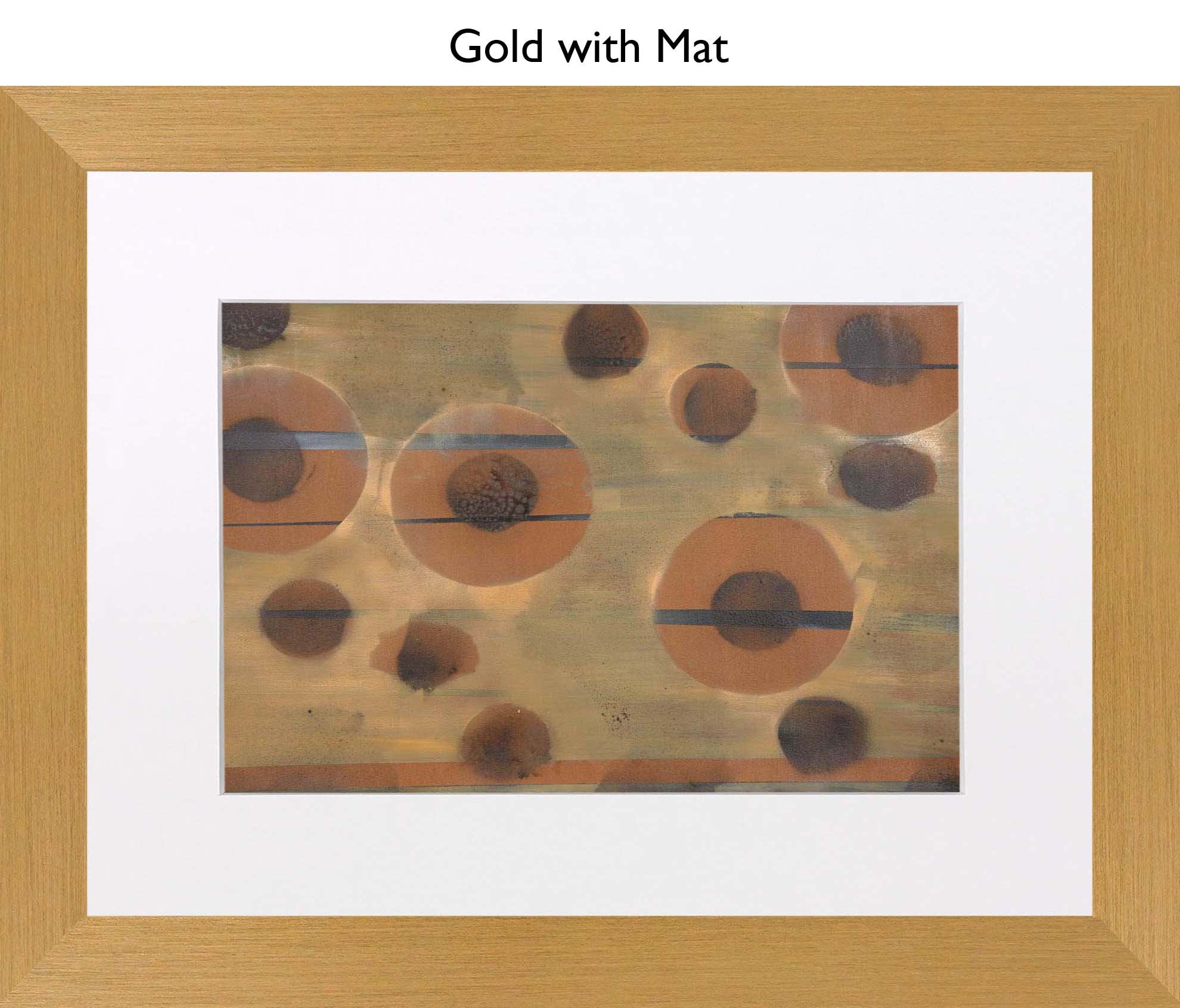 Gold With Mat