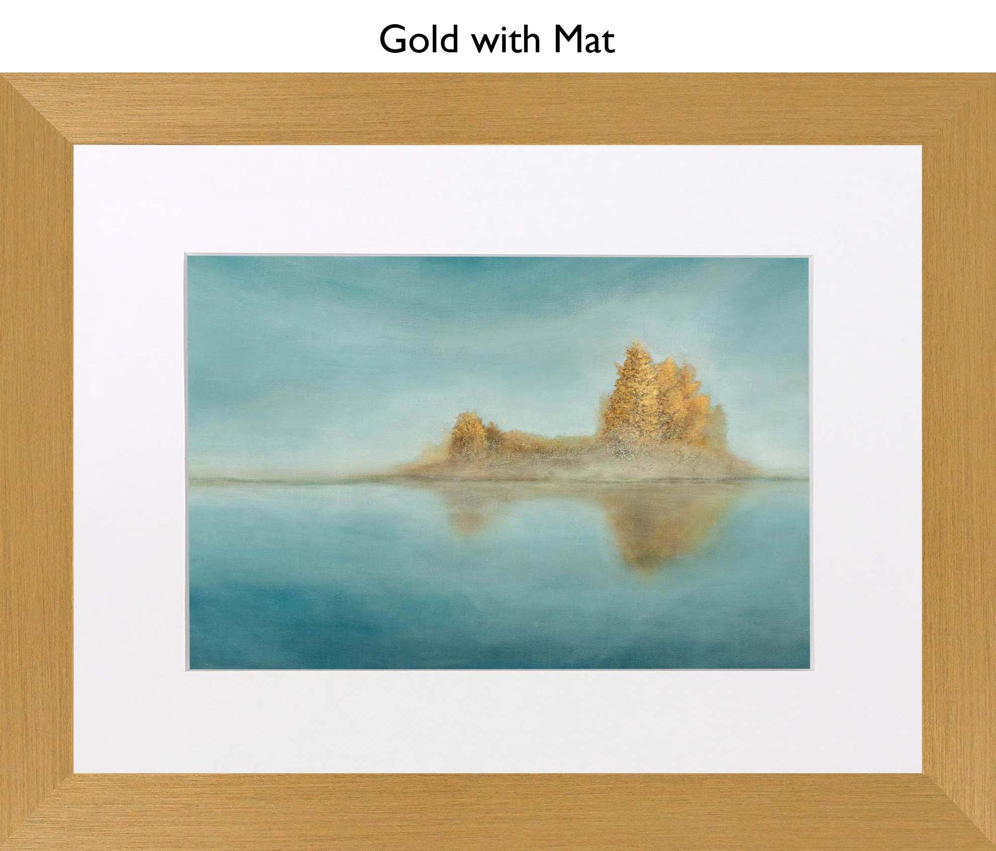Gold With Mat