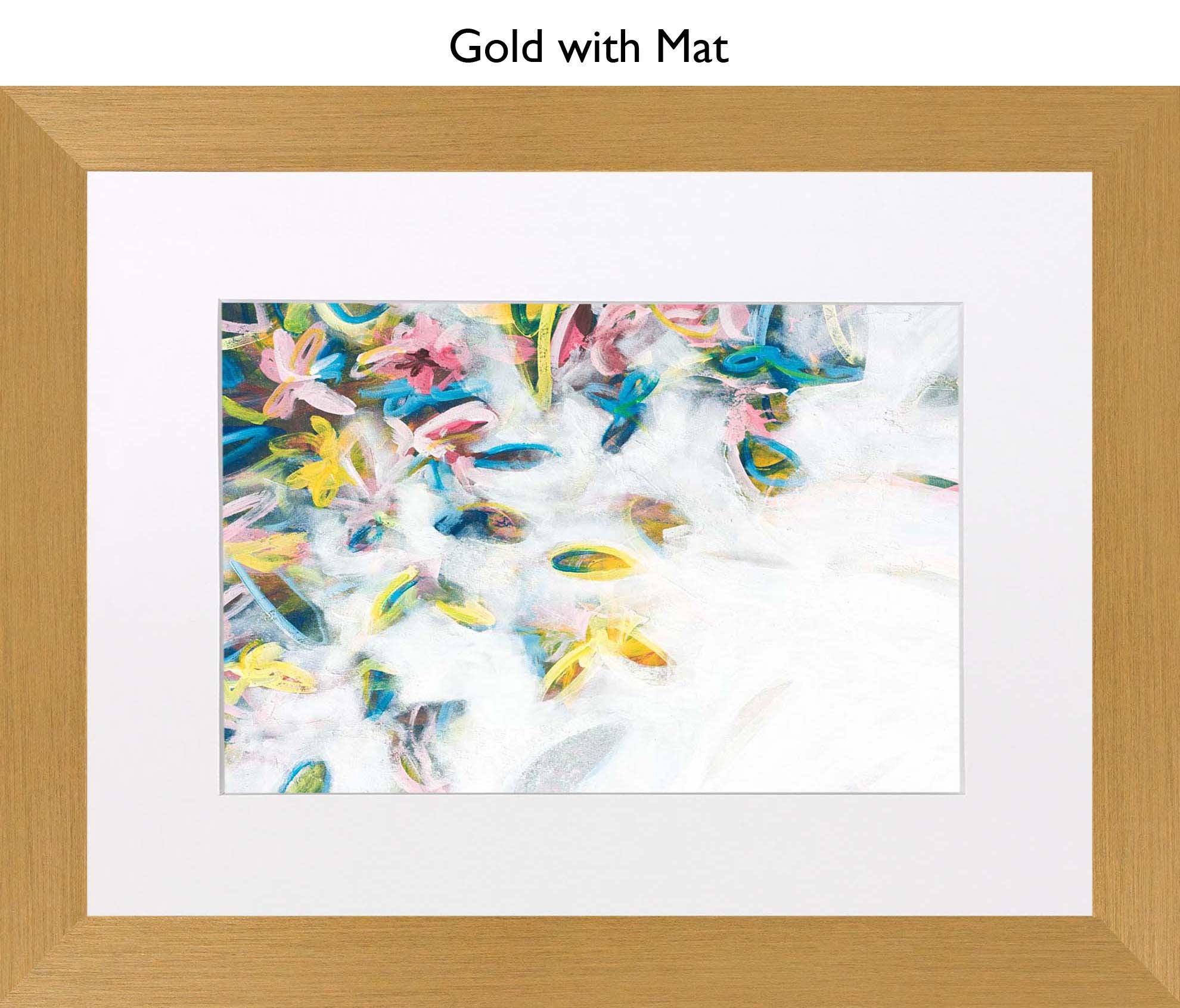 Gold With Mat