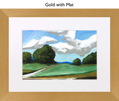 Gold With Mat