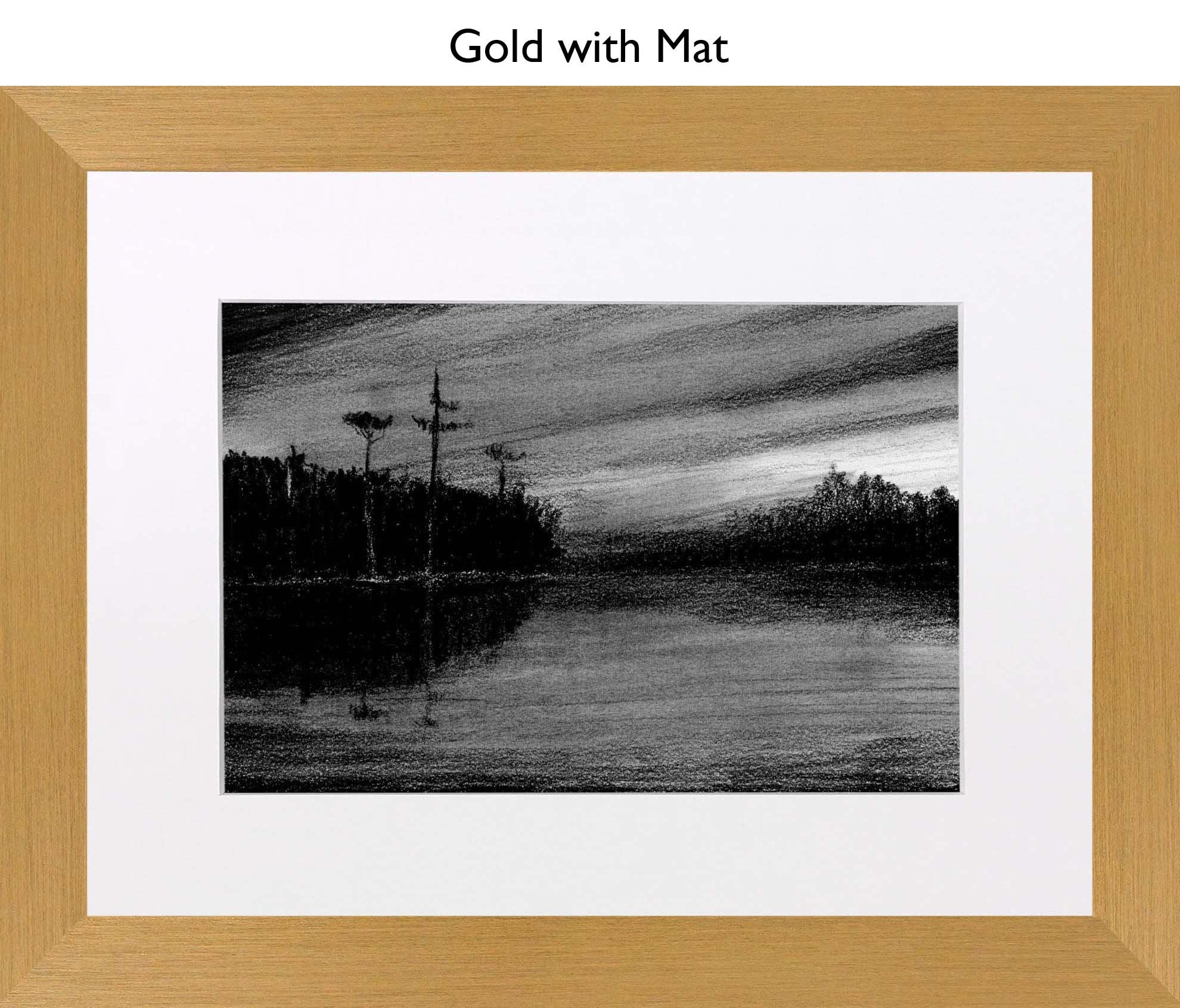 Gold With Mat