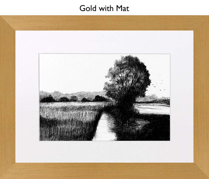 Gold With Mat