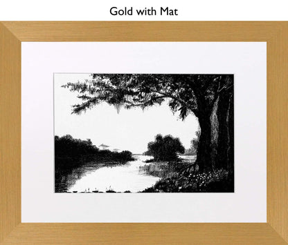 Gold With Mat