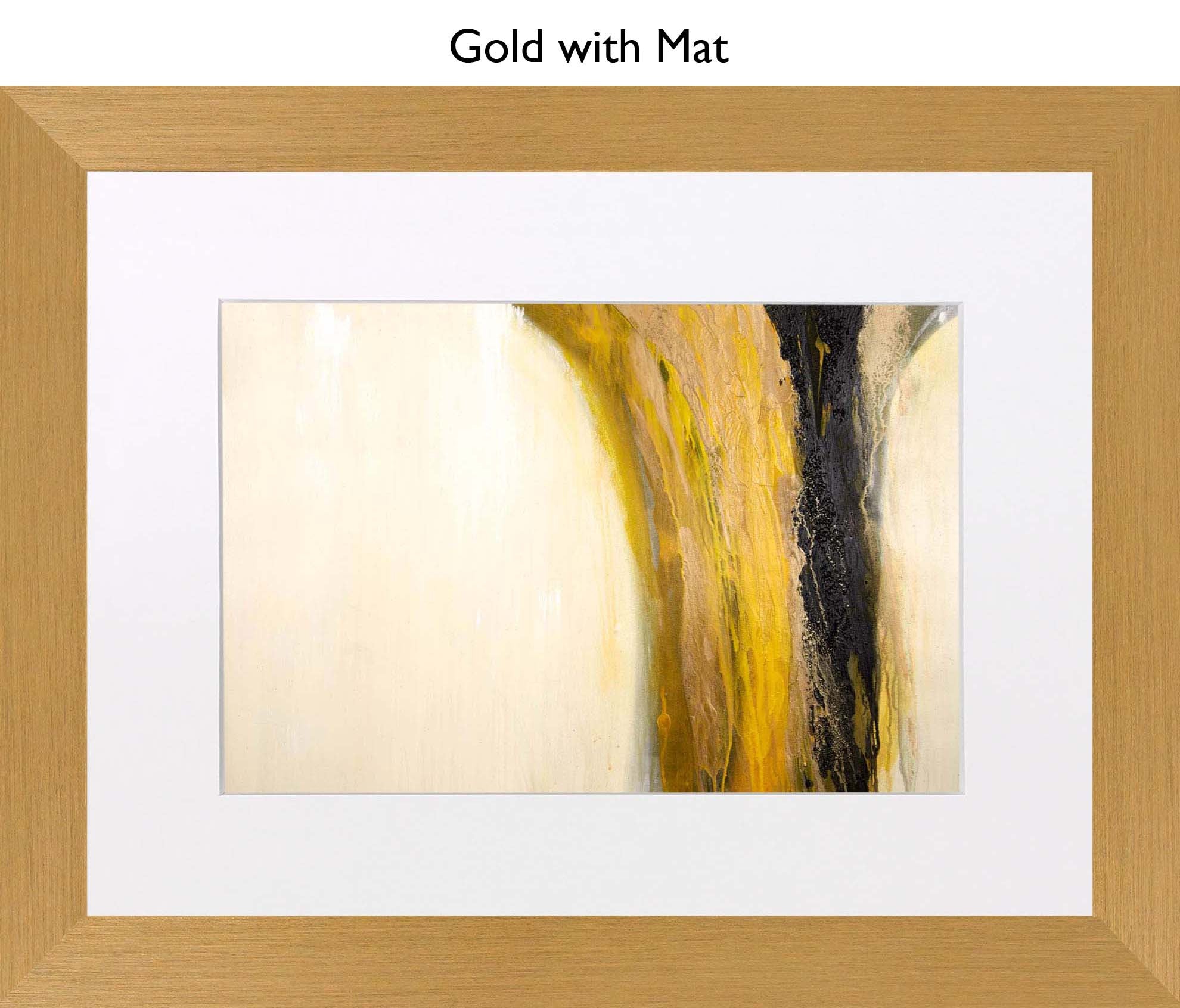 Gold With Mat