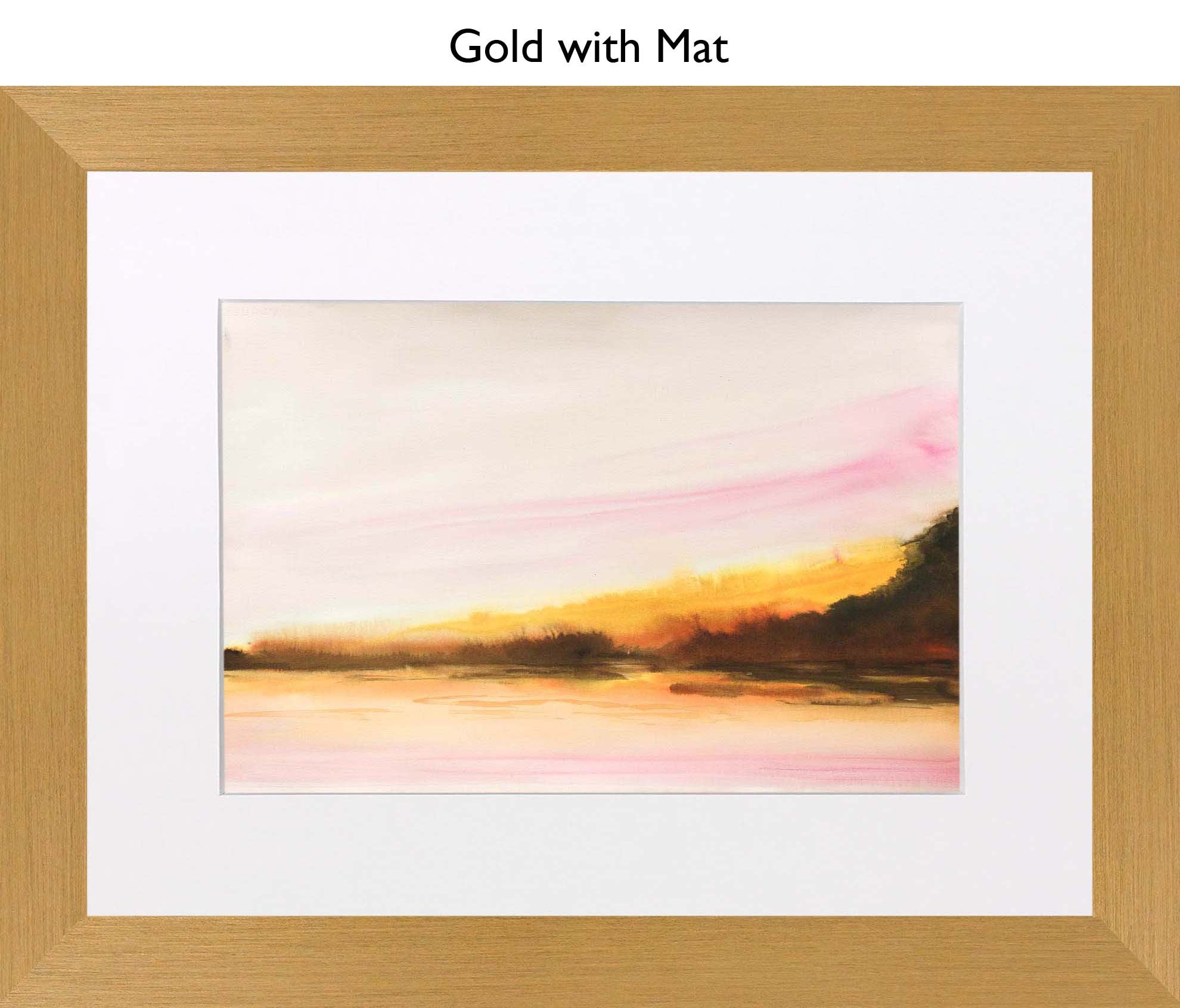 Gold With Mat