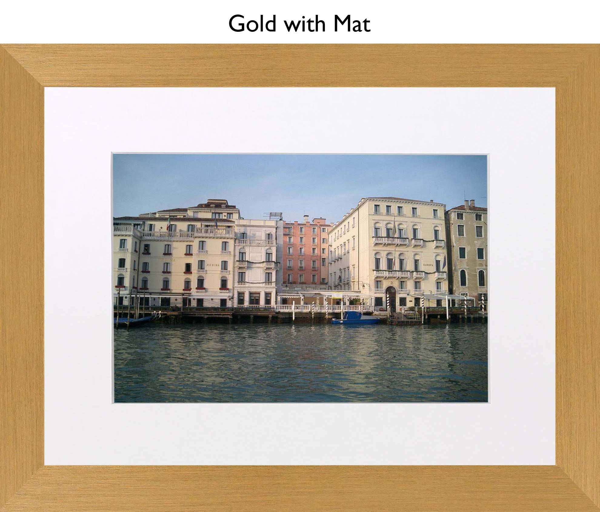 Gold With Mat