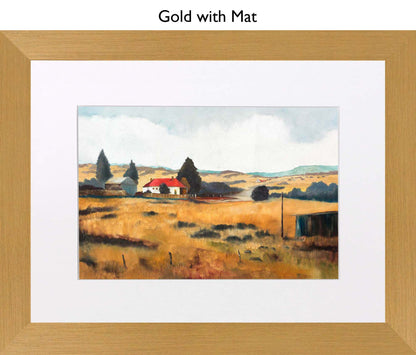 Gold With Mat