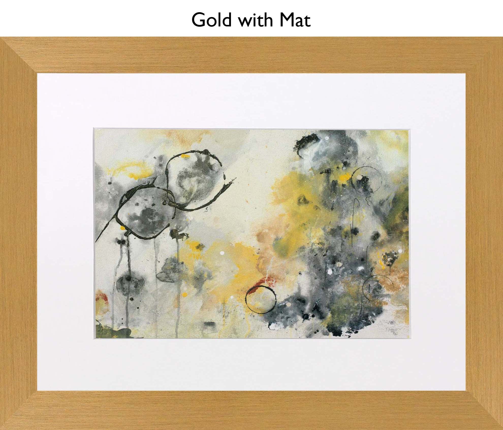 Gold With Mat