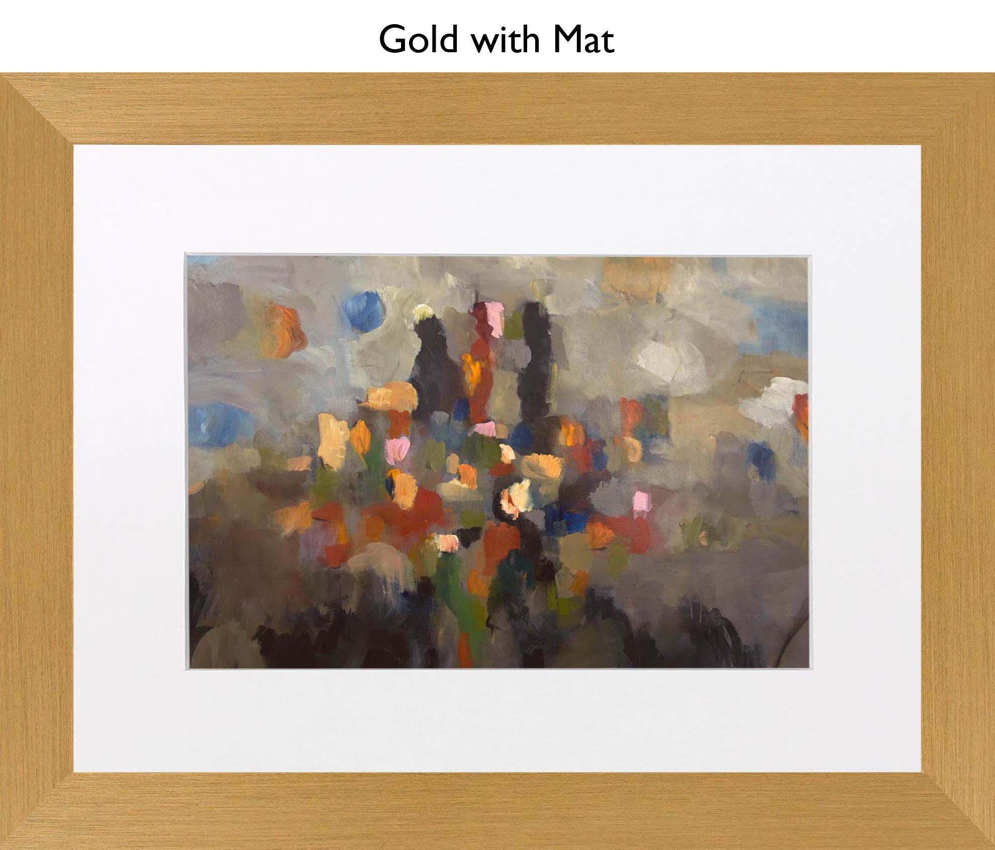 Gold With Mat