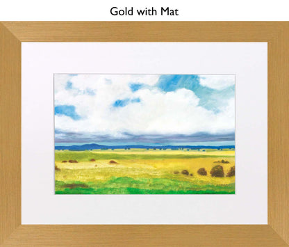 Gold With Mat