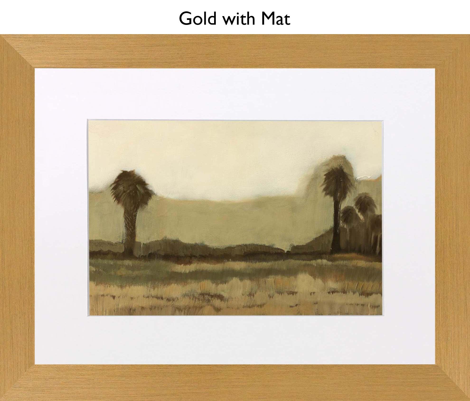 Gold With Mat