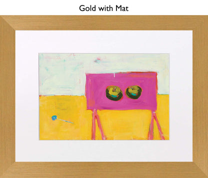 Gold With Mat