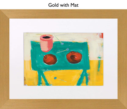 Gold With Mat