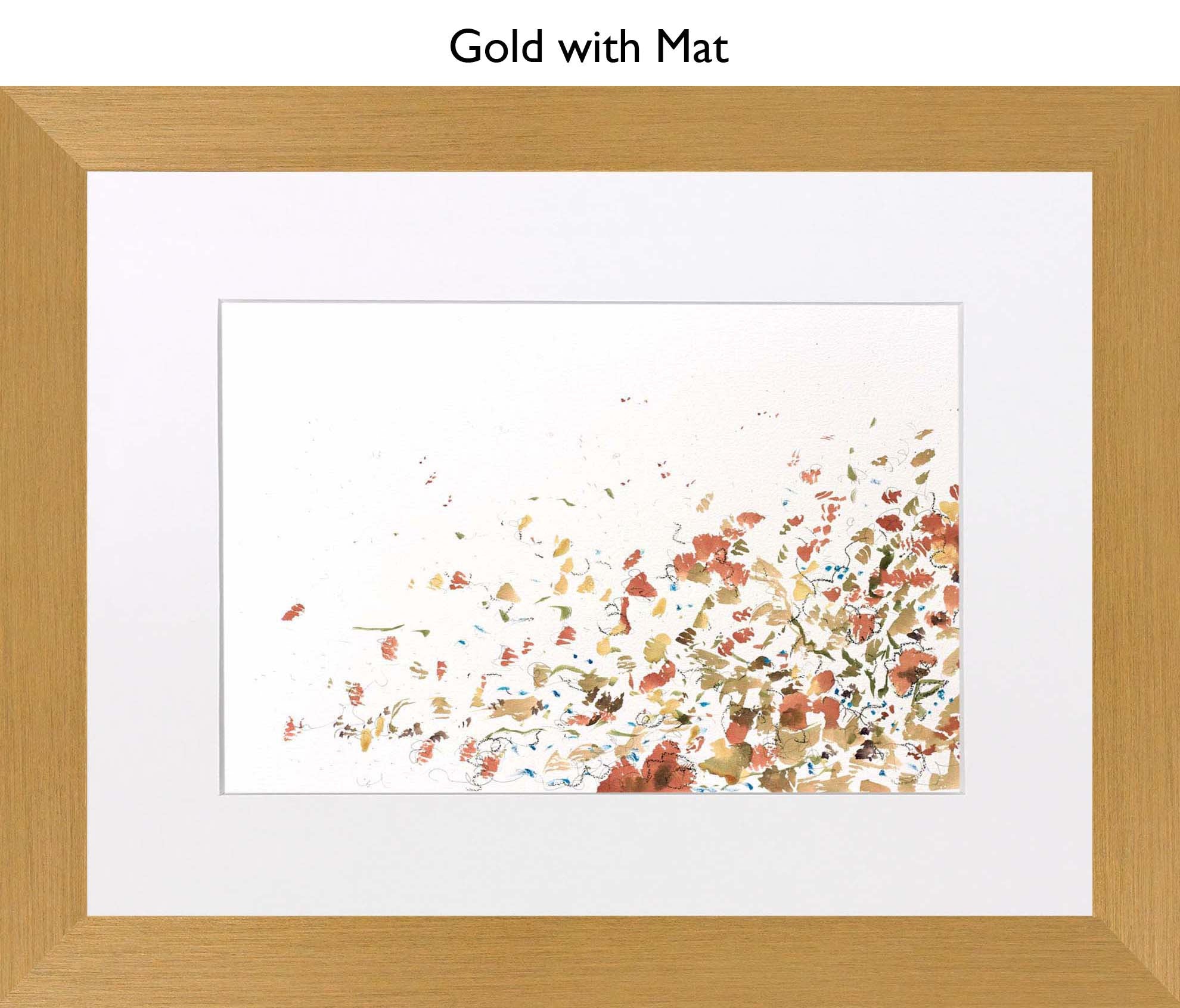 Gold With Mat