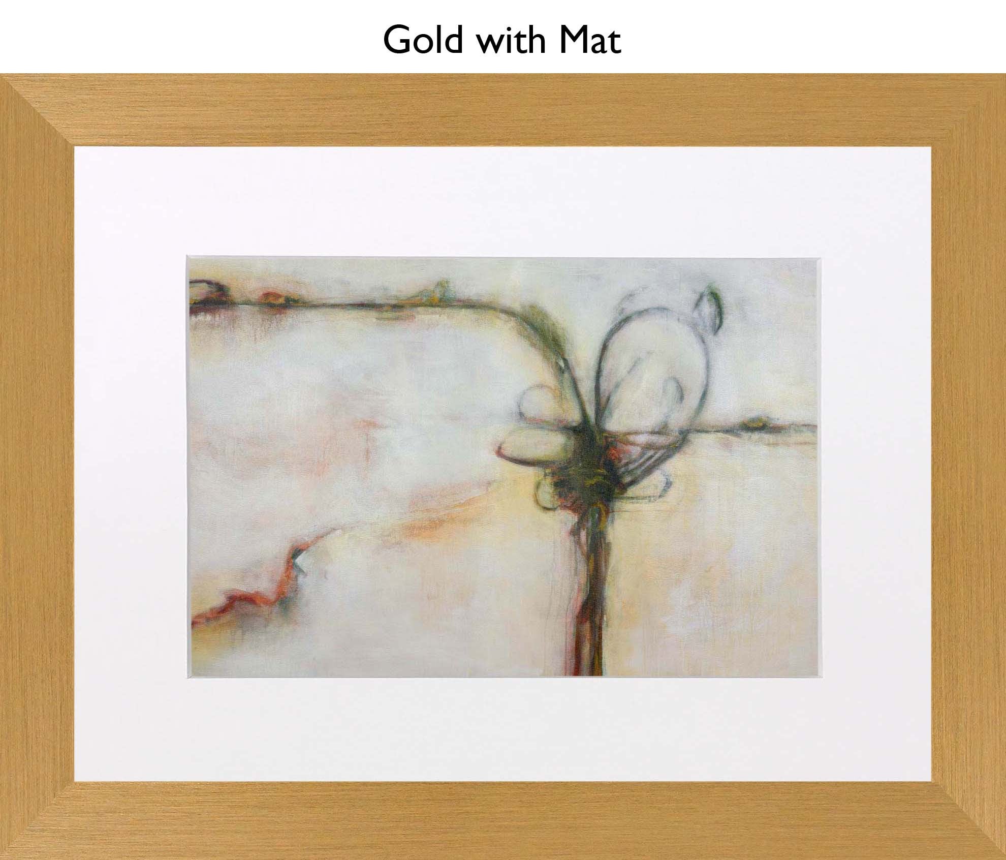 Gold With Mat