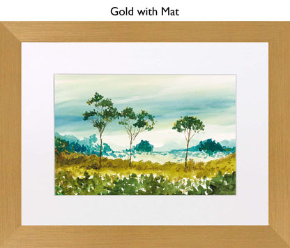 Gold With Mat