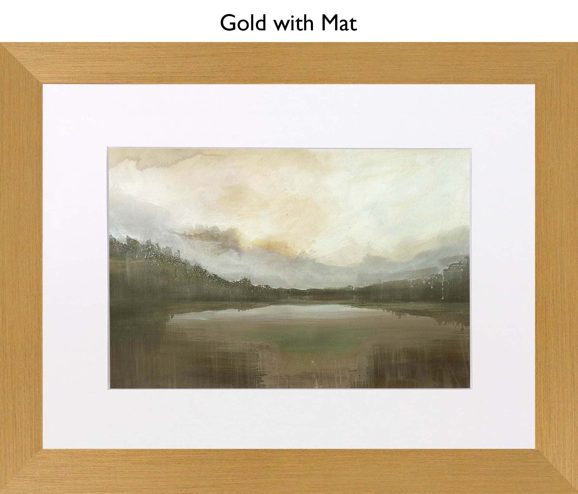 Gold With Mat