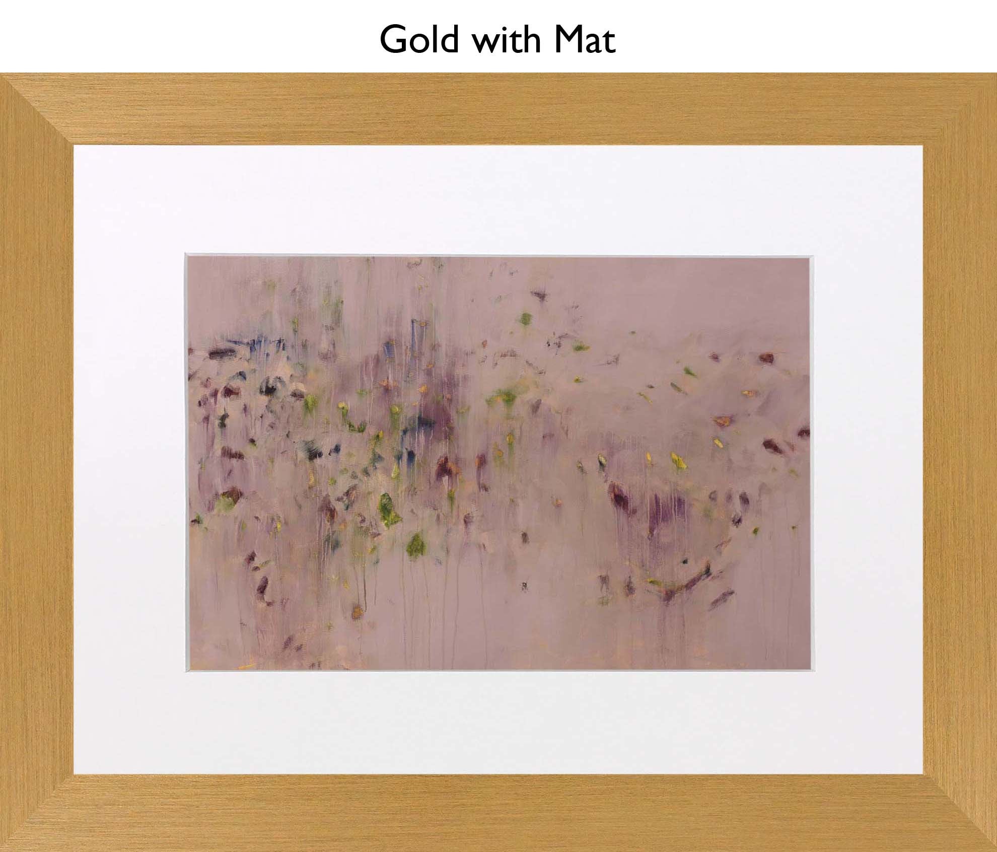 Gold With Mat