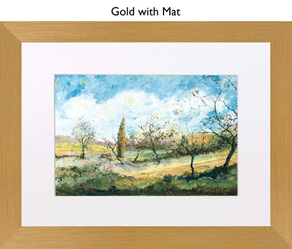 Gold With Mat
