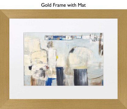 Gold Frame With Mat