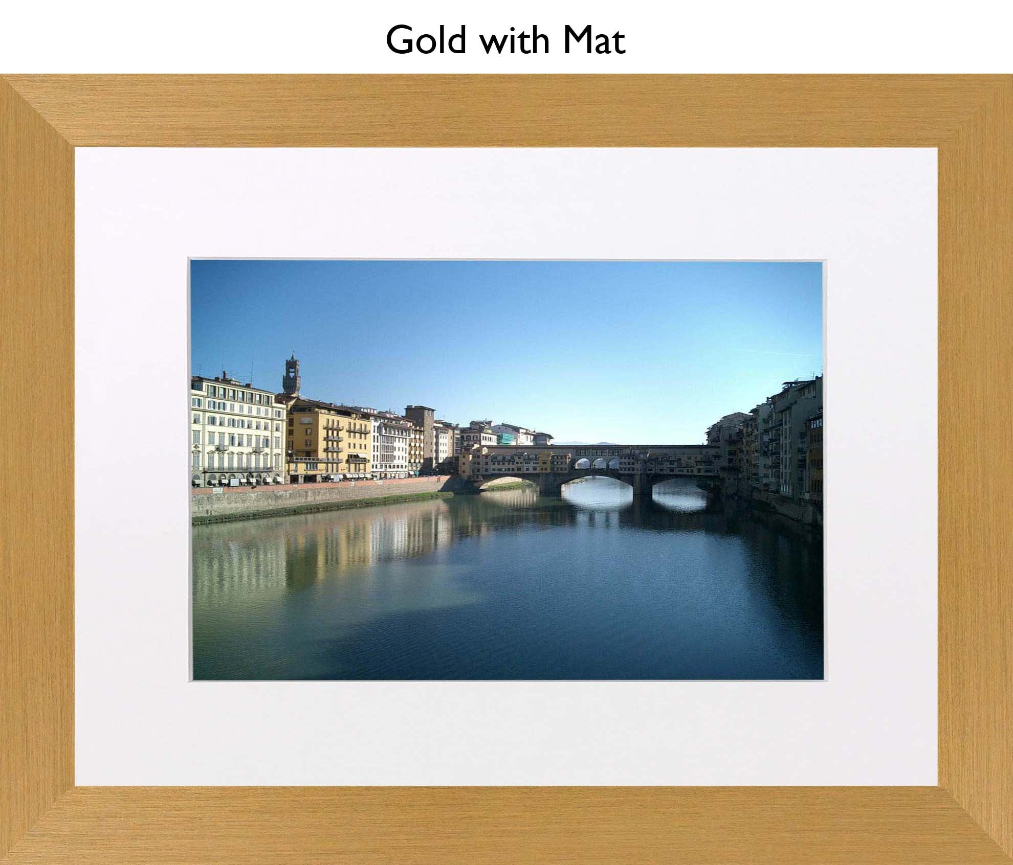Gold With Mat