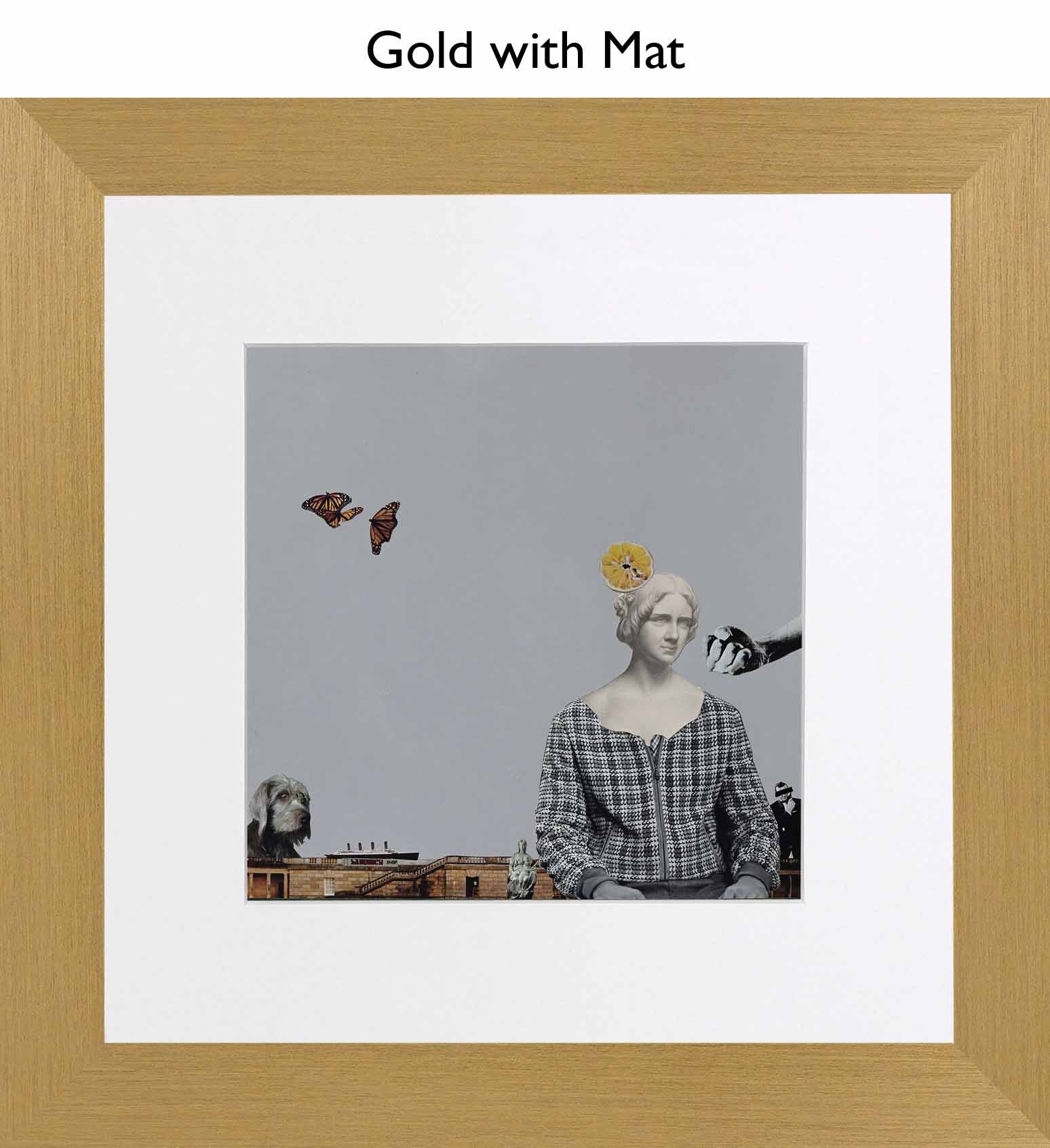 Gold With Mat