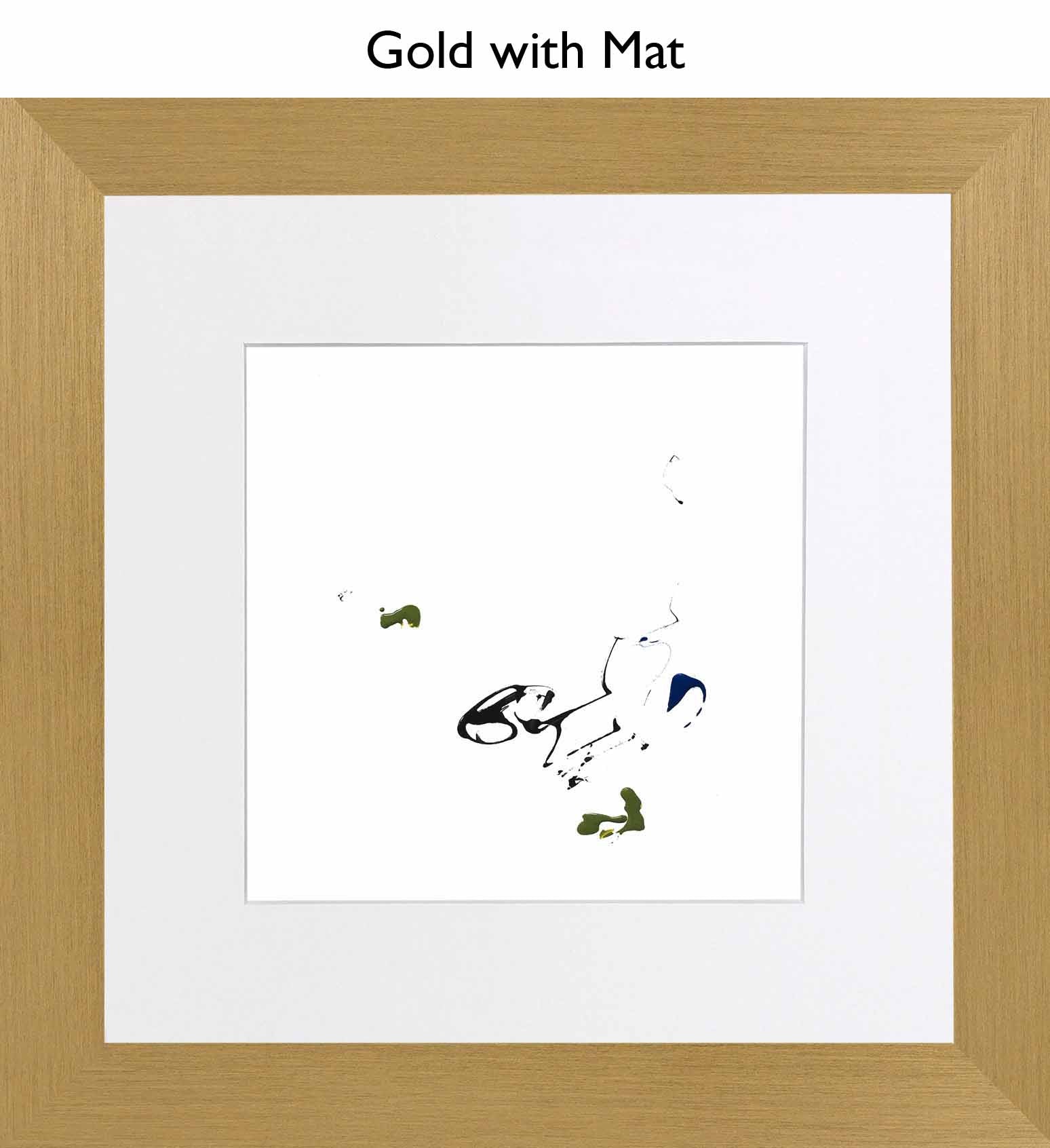 Gold With Mat